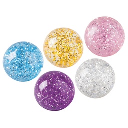 [000042645] Loptica gumena fi-4 cm Glitter Brunnen 10-36683 06 sortirano