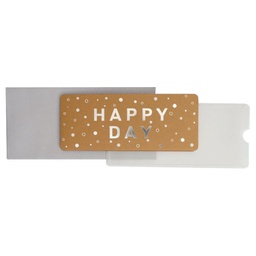 [000042655] Čestitka 11x23cm Happy day Stewo 6203 75 blister