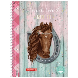 [000042819] Blok kolegij A4 karo  80L perforacija+4rupe Ponylove Brunnen 10-67928 742!!