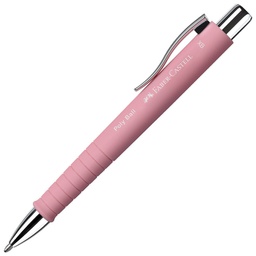 [000042838] Olovka kemijska gumirana Poly Ball XB Faber-Castell 241127 pastelno roza - NL
