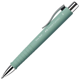 [000042857] Olovka kemijska gumirana Poly Ball XB Faber-Castell 241165 pastelno zelena!!