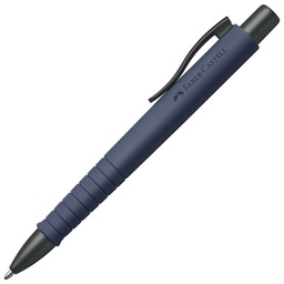 [000042886] Olovka kemijska gumirana Poly Ball Urban XB Faber-Castell 241189 plava
