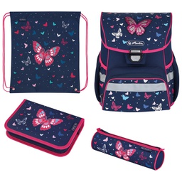 [000042959] Torba školska anatomska 4/1 Loop Butterfly Herlitz 50025701!!