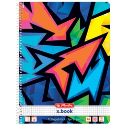 [000043026] Blok kolegij A4 karo  80L Neon Art Herlitz 50027880