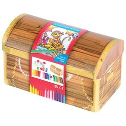 [000043086] Flomaster školski  33boje u metalnoj kutiji Connector Škrinja Faber-Castell 155536!!
