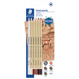 [000043124] Pastela suha u olovci pk6 Mars Lumograph pastel Design Journey Staedtler 100P-SBK6 blister!!