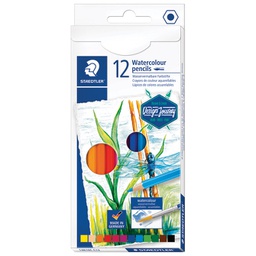 [000043126] Boje drvene-vodene  12boja Aquarell Design Journey Staedtler 14610C C12 blister