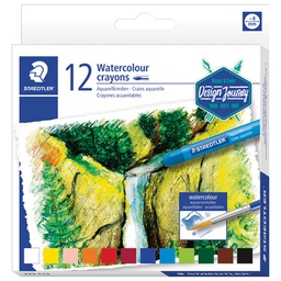 [000043136] Boje voštane akvarel 12boja Design Journey Staedtler 223 C12 blister!!