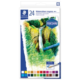 [000043137] Boje voštane akvarel 24boje Design Journey Staedtler 223 C24 blister!!