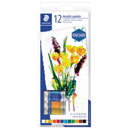 [000043193] Boja akrilna  12ml aluminijska tuba 12boja Design Journey Staedtler 8500 C12
