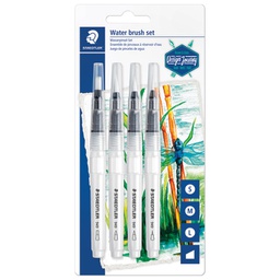 [000043199] Kist za vodene boje sa spremnikom za vodu pk4 Design Journey Staedtler 949-SBK4-C blister