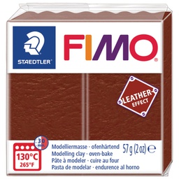 [000043205] Masa za modeliranje   57g Fimo Effect Leather-effect Staedtler 8010-779 smeđa!!