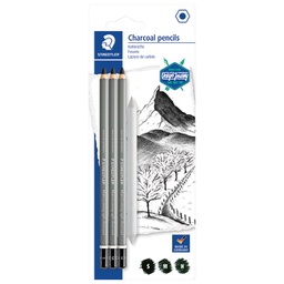 [000043207] Ugljen u olovci+pribor za sjenčanje Mars Lumograph Design Journey Staedtler 100C SBK4 blister
