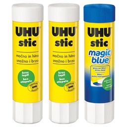 [000043330] Ljepilo u stiku 2x 8,2g + 8,2g magic UHU.L0181029 blister!!
