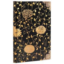 [000043337] Notes  9,5x14cm-mini crte  88L s gumicom Karakusa Paperblanks PB5038-4!!