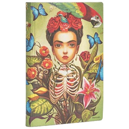 [000043340] Notes  9,5x14 cm-mini crte 104L bez zatvaranja Frida Flexis Paperblanks FB6532-6!!