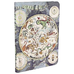 [000043351] Notes 13x18cm-midi crte  88L s gumicom Celestial Planisphere Paperblanks PB5296-8