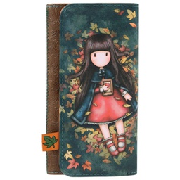 [000043466] Novčanik umjetna koža gumb Autumn Leaves Gorjuss 341GJ18