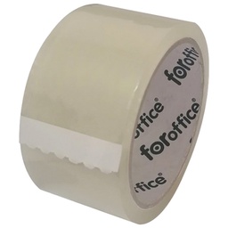 [000002515] Traka ljepljiva 48 mm/66m akrilna bešumna 25my FORoffice prozirna