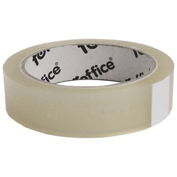 [000002516] Traka ljepljiva 25 mm/66m akrilna bešumna 25my FORoffice prozirna