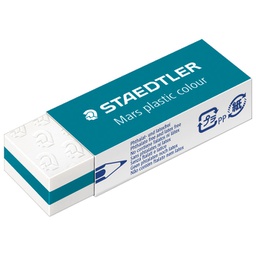 [000043516] Gumica Mars plastic colour Staedtler 52650E1-35 bijelo/-tirkizna-KOMAD!!