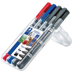 [000043527] Marker permanentni obostrani pk4 Lumocolor Staedtler 348 SWP4 sortirano