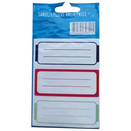 [000043536] Etikete školske 3/1x4 linije 2 Glogos sortirano blister