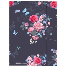 [000043540] Fascikl klapa s gumicom pp A4 Ladylike Birds Herlitz 50021598!!