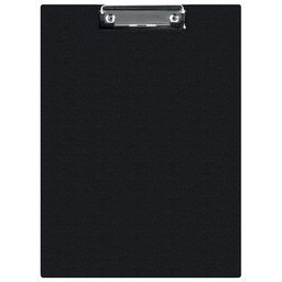 [000043542] Ploča klip s preklopom+kvačica A4 pp Donau 2705001PL-01 crna