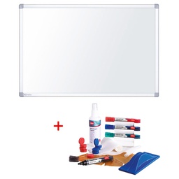 [000043571] -Ploča magnetna 55" widescreen tanki okvir Nano Clean Nobo 1905298 bijela