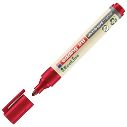 [000043712] Marker za bijelu ploču 1,5-3 mm EcoLine Edding 28 crveni