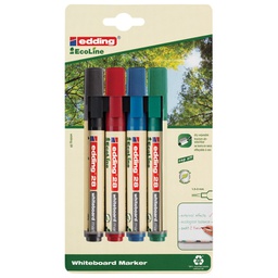 [000043716] Marker za bijelu ploču 1,5-3 mm EcoLine Edding 28 4boje blister