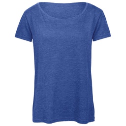 [900005506] Majica kratki rukavi B&C TW056 Triblend/women zagrebačko plava L!!