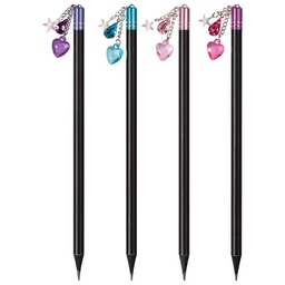 [000043957] Olovka grafitna HB s privjeskom Girls crna Brunnen 10-27328 01 crna