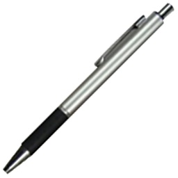 [000044332] Olovka kemijska metalna grip YCP6016 Sofia srebrna/crna