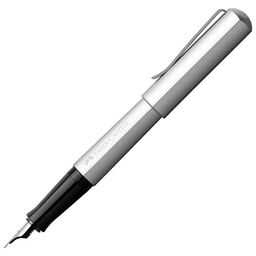 [000044363] Nalivpero Hexo (F) Faber Castell 150511 srebrno
