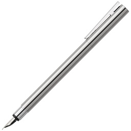 [000044376] Nalivpero metalno Neo slim (F) Faber Castell 342001 sjajno srebrn