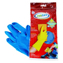 [000044460] Pribor za čišćenje-rukavice za domaćinstvo PolyCare plave blister L!!