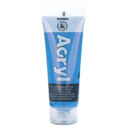 [000044486] Boja akrilna  75ml pvc tuba Primo 420TA75501 plava cyan