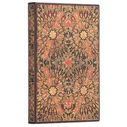[000044618] Planer tjedni 2021- 9,5x14cm-mini horizontalni s gumicom Fire Flowers Paperblanks DE6798-6