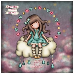 [000044630] Kalendar 2021 zidni April Showers Gorjuss CAWA148