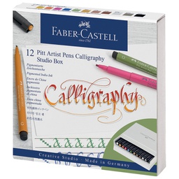 [000044771] Set Pitt artist 12boja za kaligrafiju Faber-Castell 167512