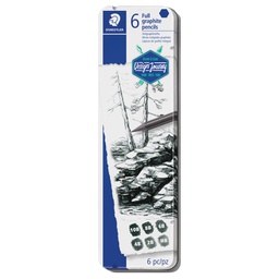 [000044892] Set olovka čisti grafit pk6 Mars Lumograph Design Journey Staedtler 100G M6 blister!!