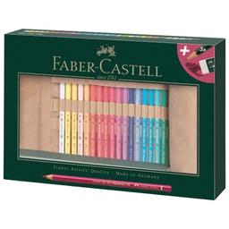 [000045175] Boje drvene  30boja+pribor u rolo etui Polychromos Faber-Castell 110030