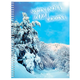 [000000462] Uložak za stolni kalendar-spiralni uvez samoljepljiv