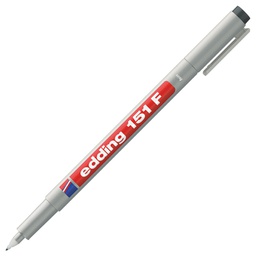 [000000576] Marker OHP non-permanent 0,6 mm Edding 151 F crni