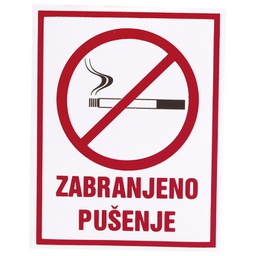 [000000890] Naljepnice "Zabranjeno pušenje" Etikgraf
