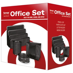 [000006728] Set uredski-žica 4/1 Fornax crni