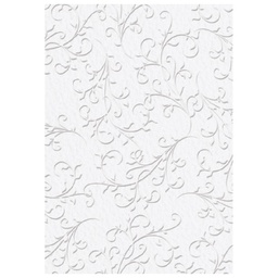 [000006989] Papir ukrasni s uzorkom A4 220g pk20 Primavera Firenze Heyda 20-47726 35 bijeli