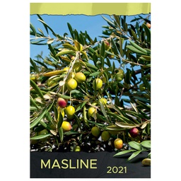[000010731] Kalendar "Masline 2025" 13 listova, spirala